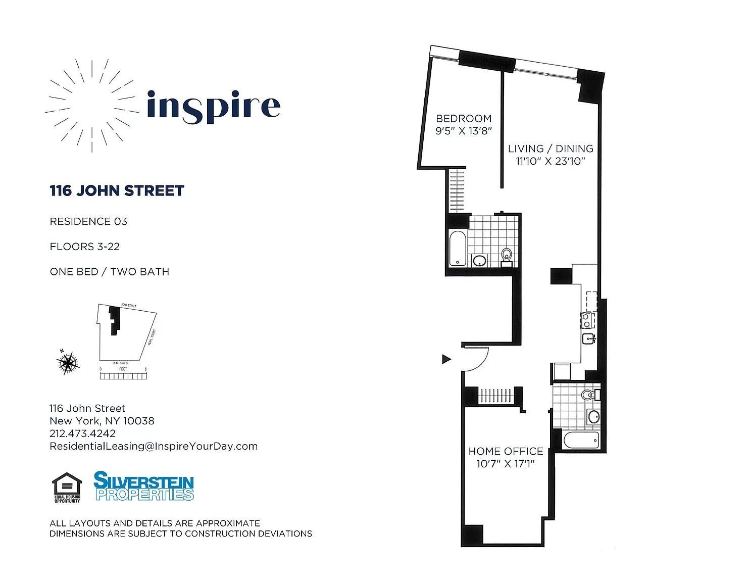 116 John Street, Apt 2103