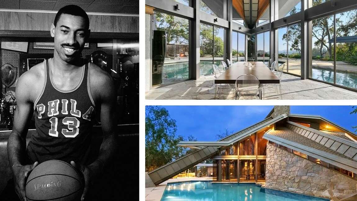 Wilt Chamberlain's L.A. Mansion Bounces Back onto The Market with Another Big Price Cut