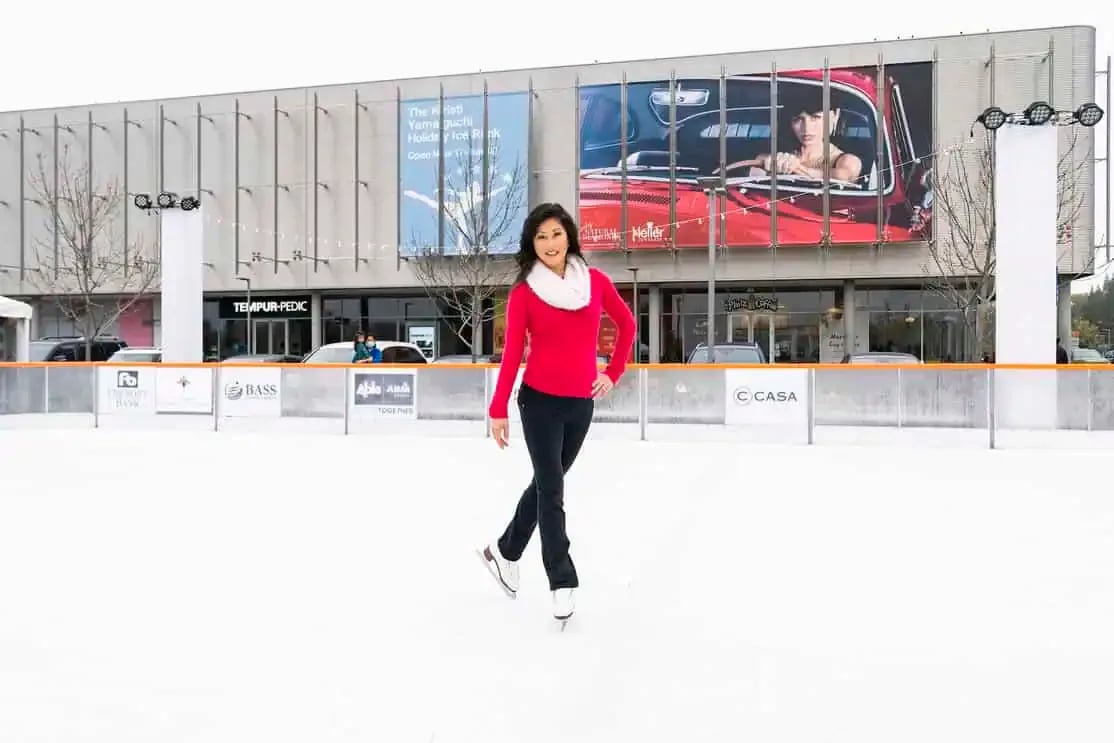 Celebrate the Season at the Kristi Yamaguchi Holiday Ice Rink Opening Ceremony!