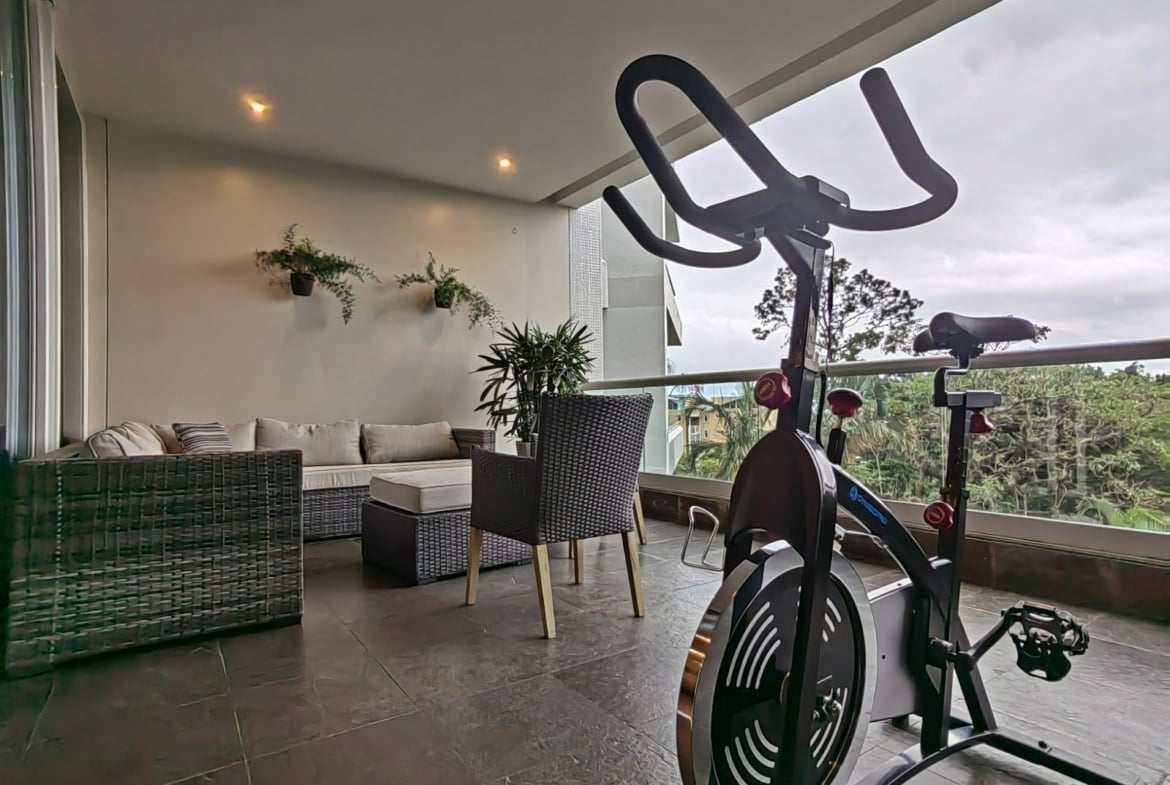 Panoramic View Single Level Condo, Escazu, San Jose