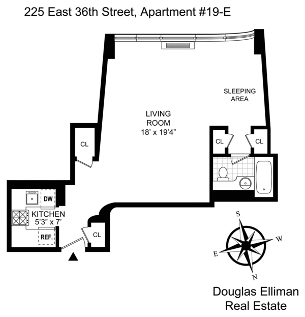 225 East 36th Street Unit: 19E