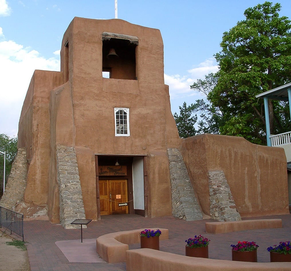 San Miquel Mission Chapel in Santa Fe, New Mexico