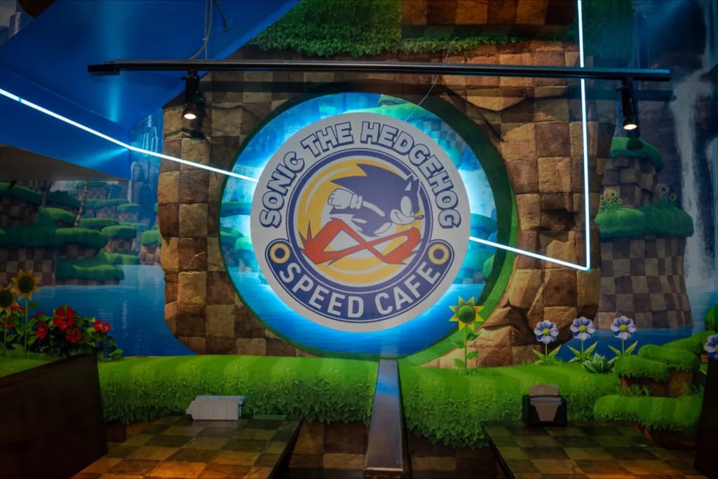 Sonic the Hedgehog Speed Café races into St. Louis for a limited-time run