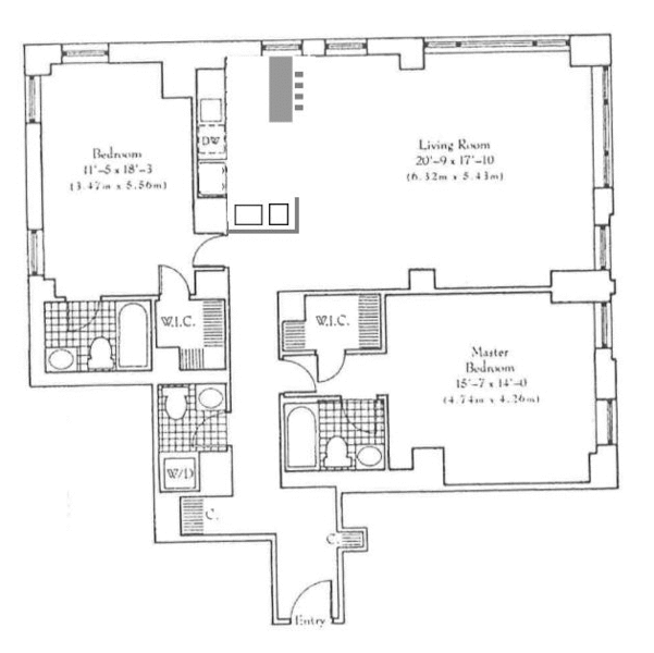 106 Central Park South Unit: 18G