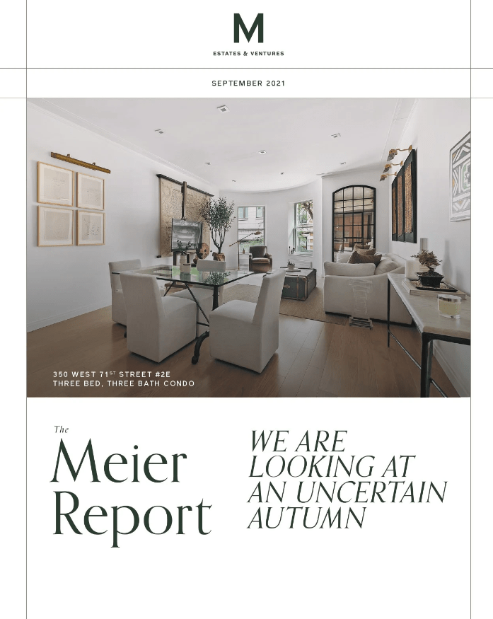 The Meier Report - September 2021