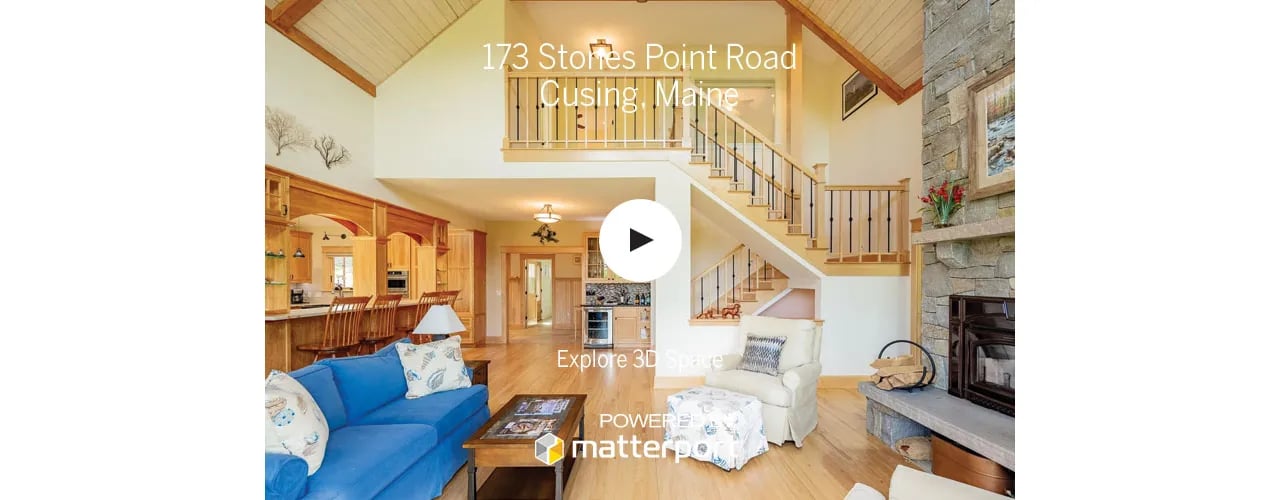 Virtual Open House – 173 Stones Point Road, Cushing, Maine