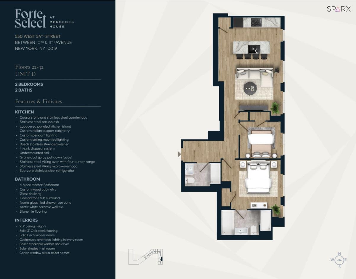 554 West 54th Street, Apt 26-D