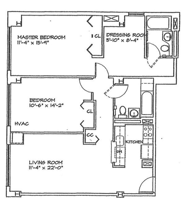 1400 Fifth Avenue Unit: 2M