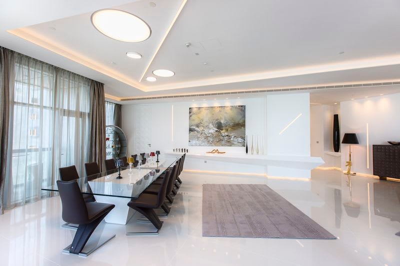 Opulent Top Floor Penthouse Towers Over Dubai Marina