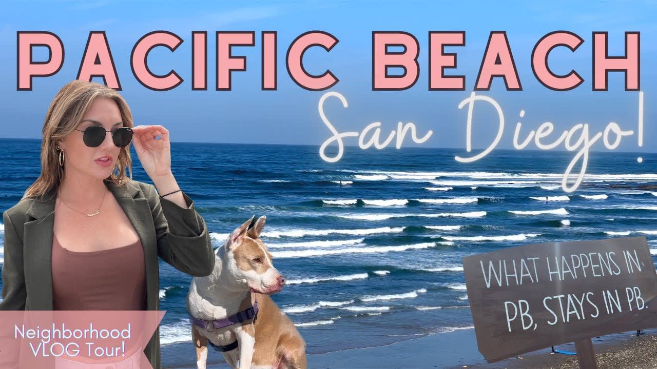 Life in Pacific Beach | PB VLOG TOUR | TOP San Diego beach neighborhoods | SAN DIEGO Real Estate