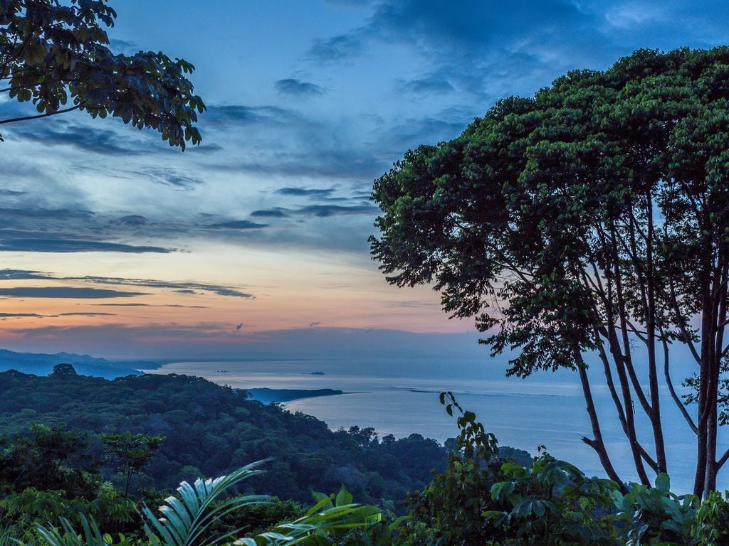 Whale's Tail View Infinity Pool, Dominical, Puntarenas