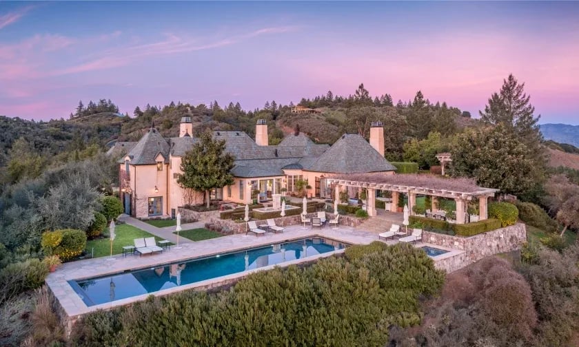 Wine Country Compound of Late TV Producer Steven Bochco Seeks $8.5 Million