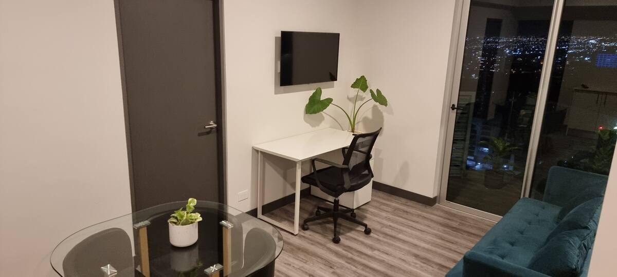Furnished City View Apartment, Sabana and Rohrmoser, San Jose