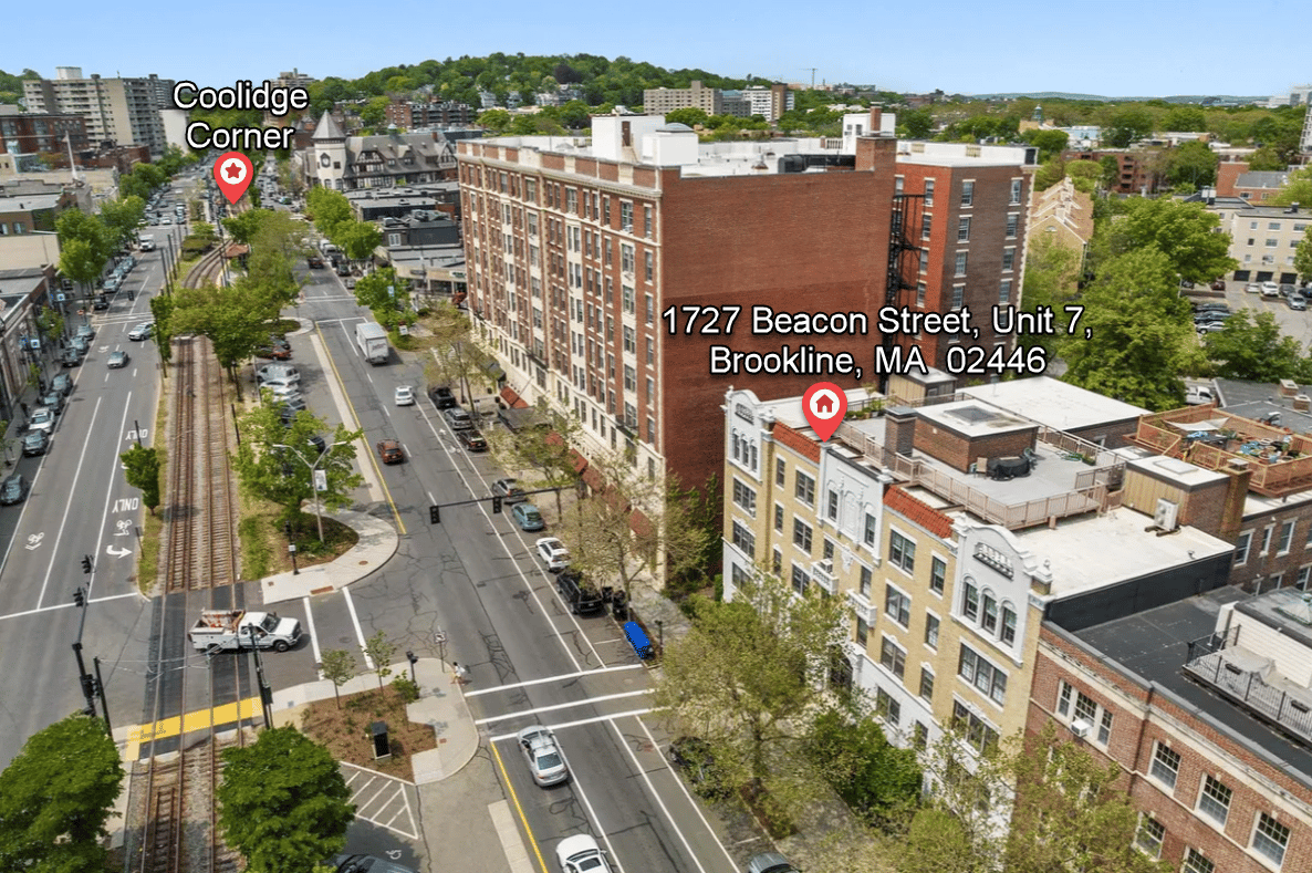  1272 Beacon St #7, Brookline, MA: Coolidge Corner