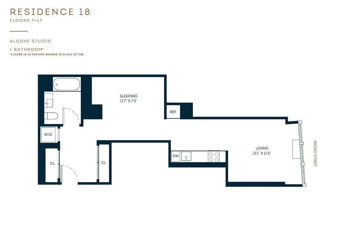 20 Broad Street, Apt 1618