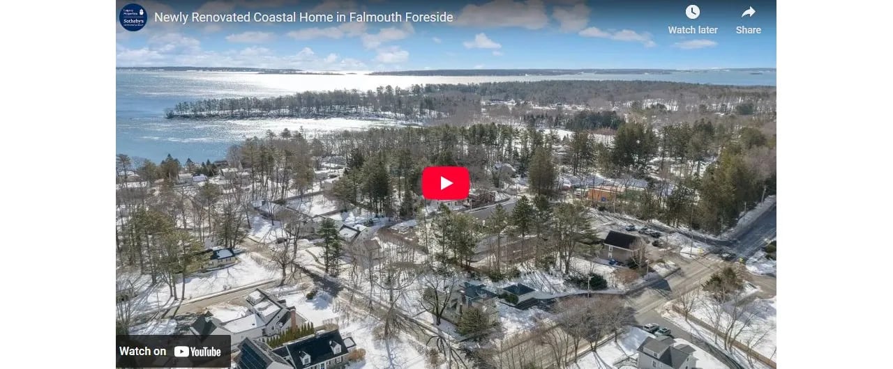 Video of The Week: Newly Renovated Coastal Home in Falmouth Foreside