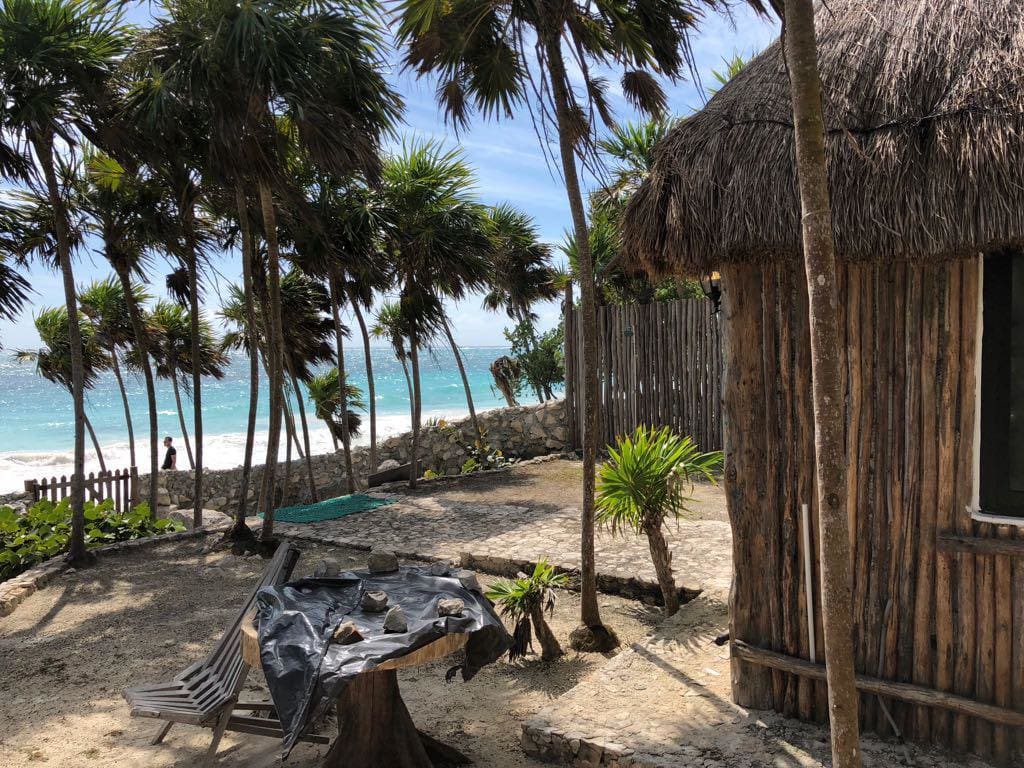 BEACHFRONT LOT IN THE HOTEL AREA OF TULUM