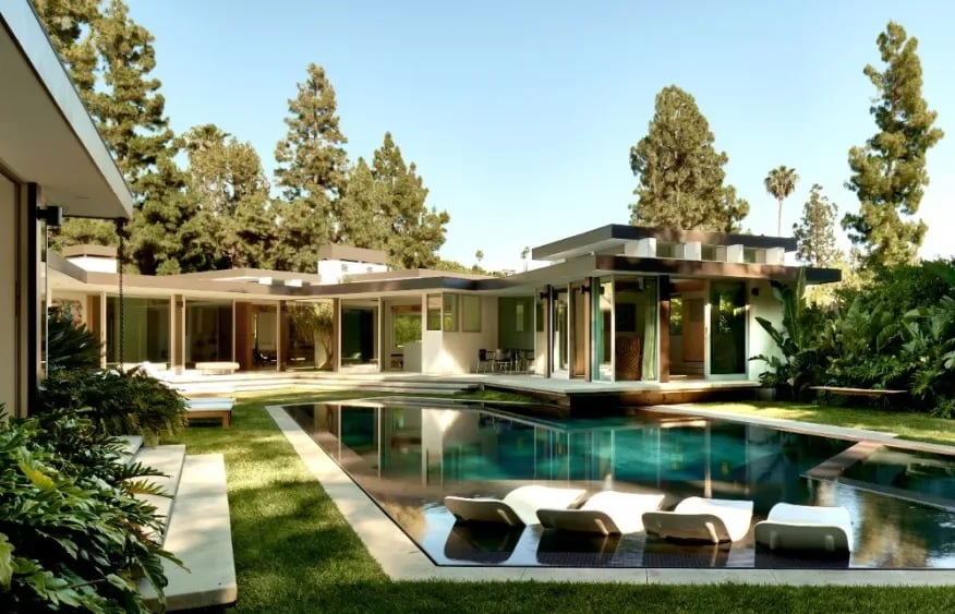 This Restored Midcentury Home in Beverly Hills Was Built in 1959. Now It Can Be Yours for $22 Million.