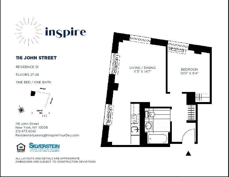 116 John Street, Apt 2801