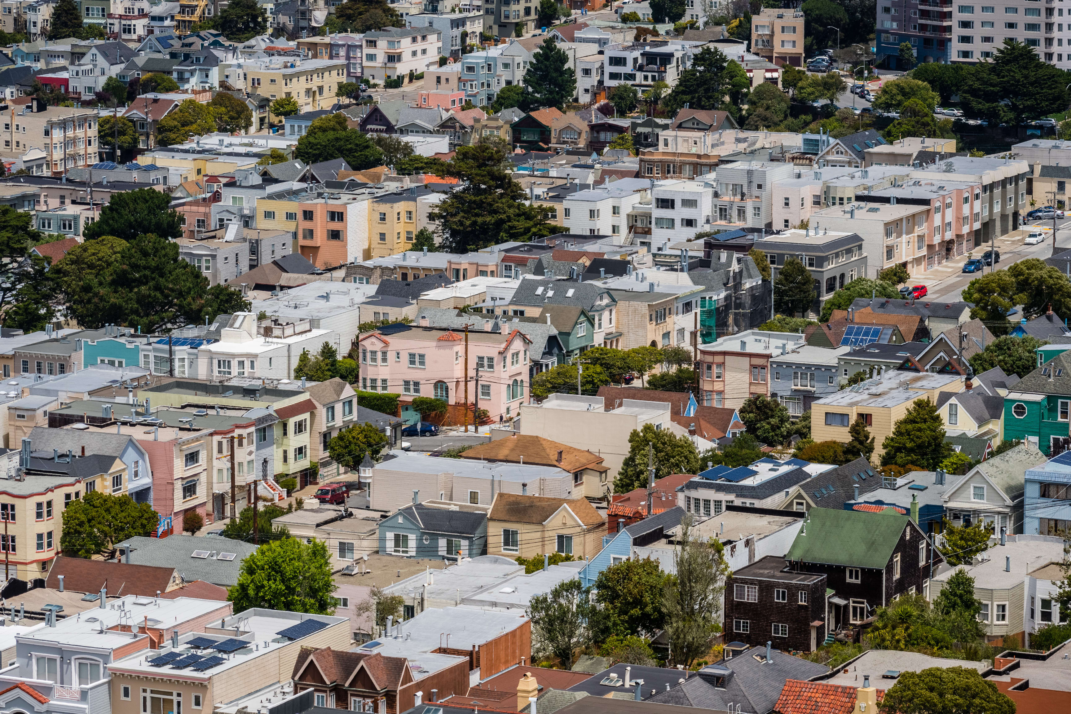 Inner Sunset homes for sale near the 19th Avenue and Kirkham Google shuttle stop