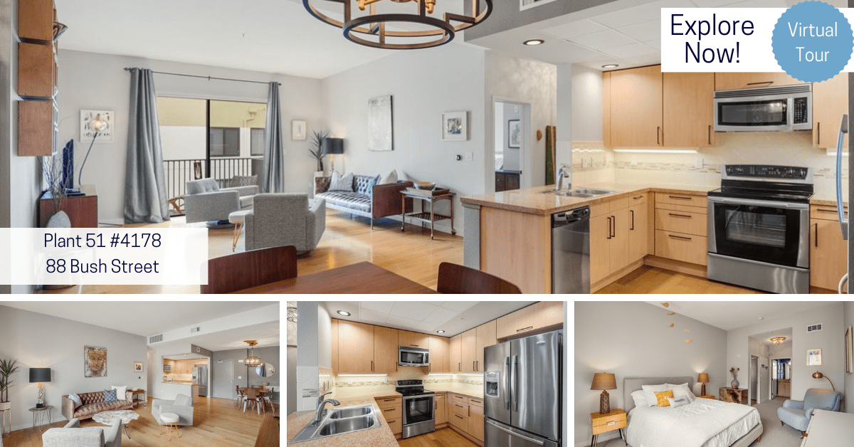 {Virtual Tour} Top Floor, 2-Bedroom Condo at the Ideally Located Plant 51!
