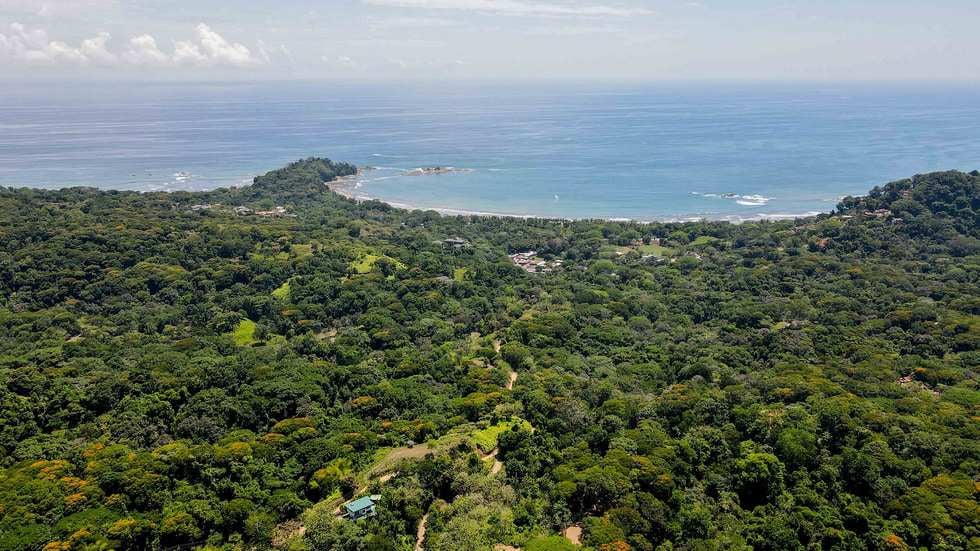 Tropical Ocean View Home with Pool in Escaleras Dominical