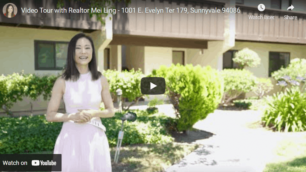 Video Tour with Realtor Mei Ling – 1001 E. Evelyn Ter 179, Sunnyvale 94086
