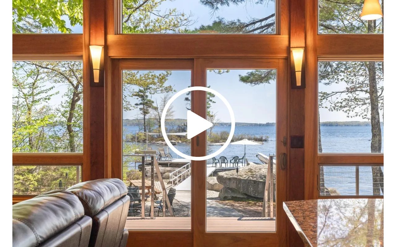 Video of the Week: Scenic Sebago Lake Retreat