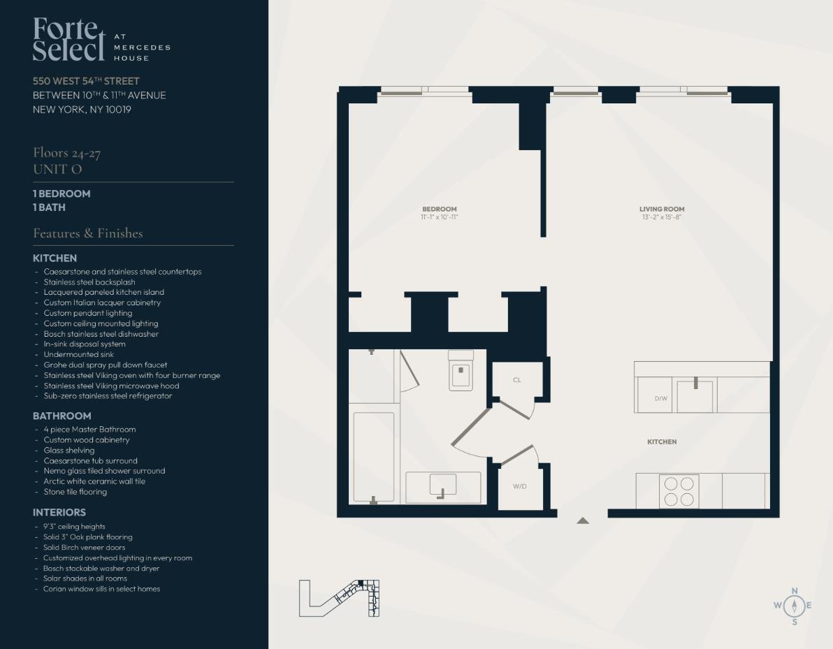 554 West 54th Street, Apt 27-O