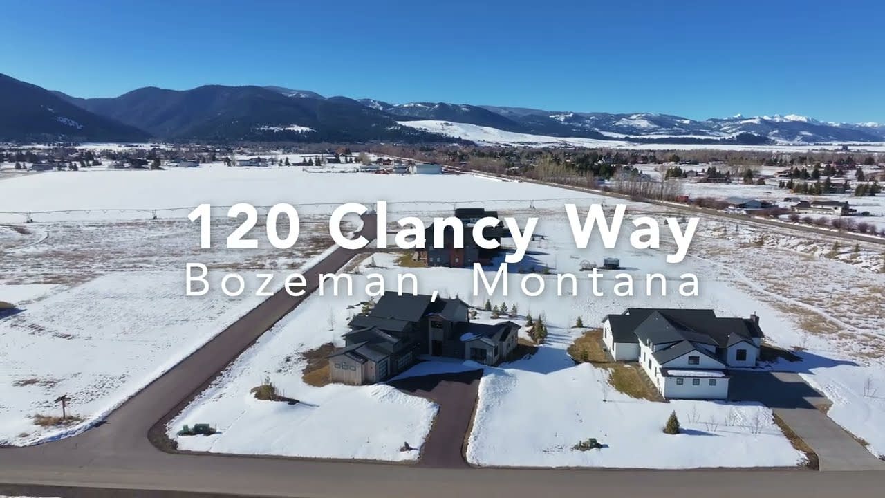 Exquisite Montana Property w/ 360 Views | 120 Clancy Way | Bozeman, MT | Offered at $2,450,000.