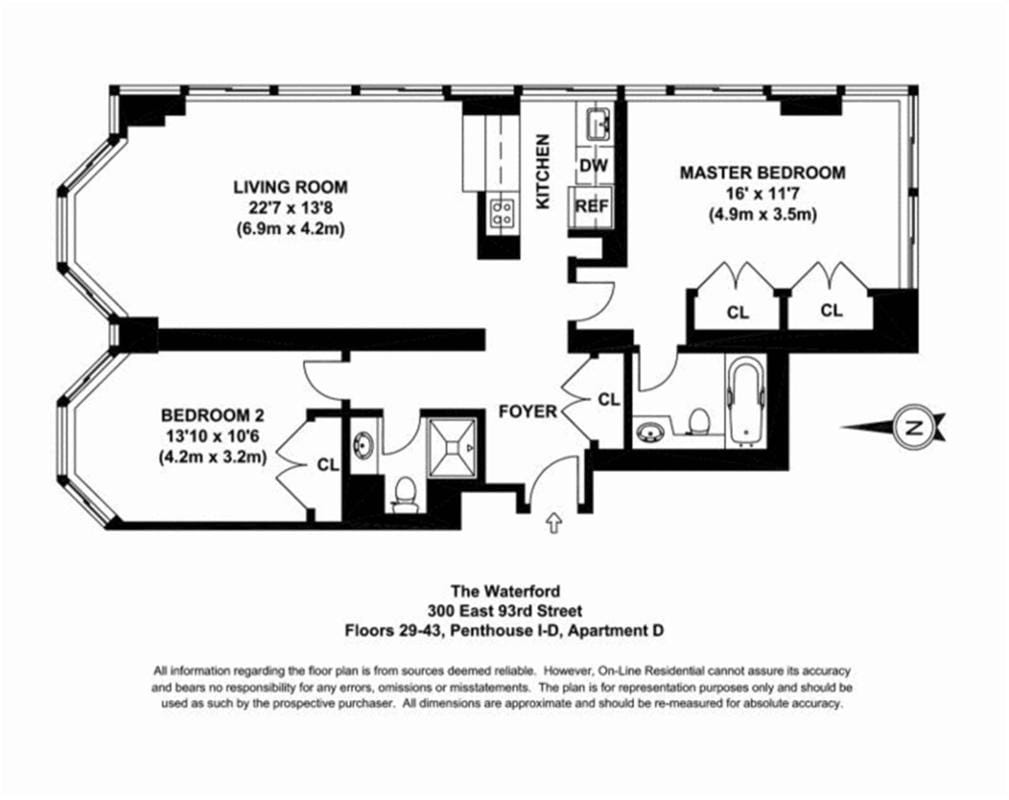 300 East 93rd Street Unit: 40D