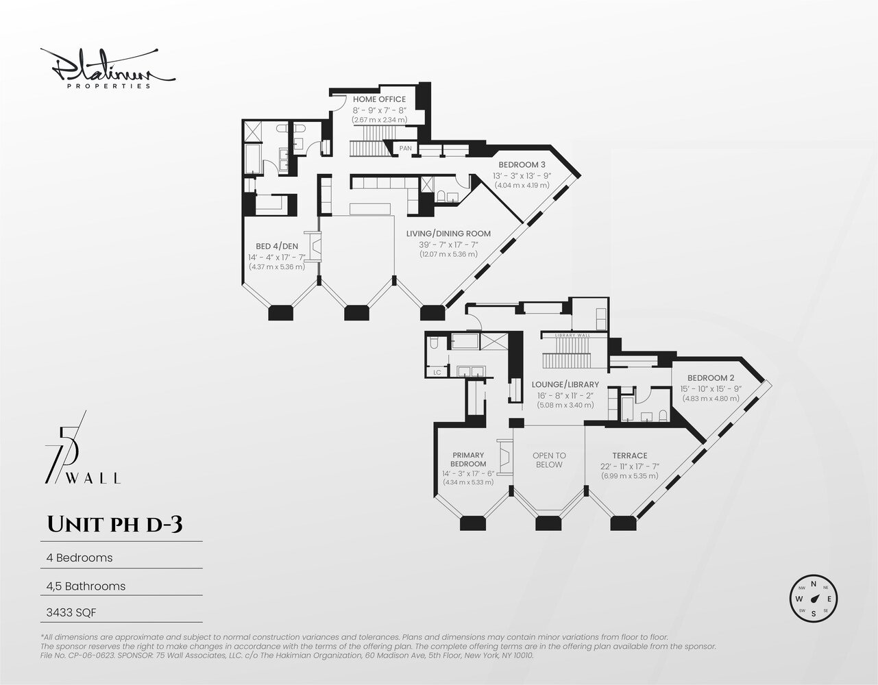 75 Wall Street, Apt PHD3