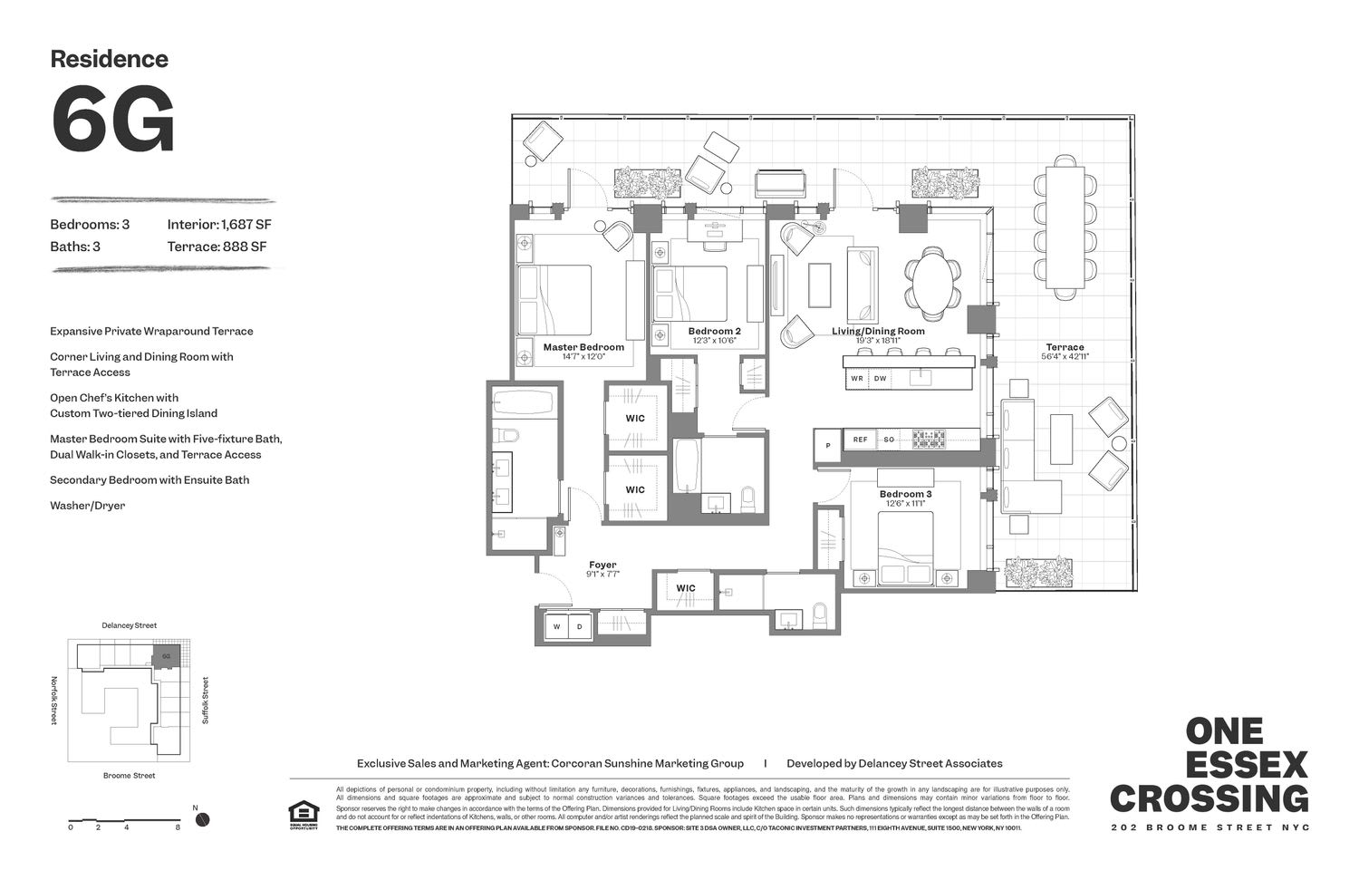 202 Broome St, #6G