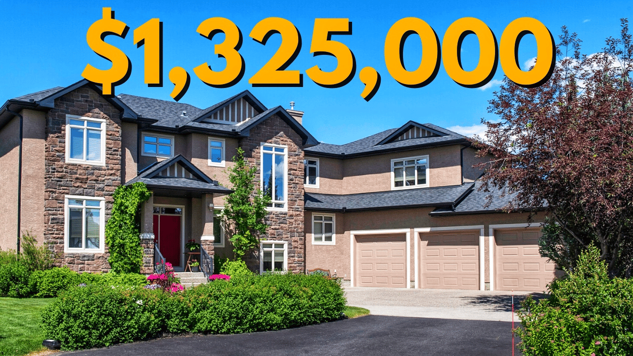 Country Living & Backing on the GOLF COURSE - Tour this $1,325,000 Calgary Estate Home!