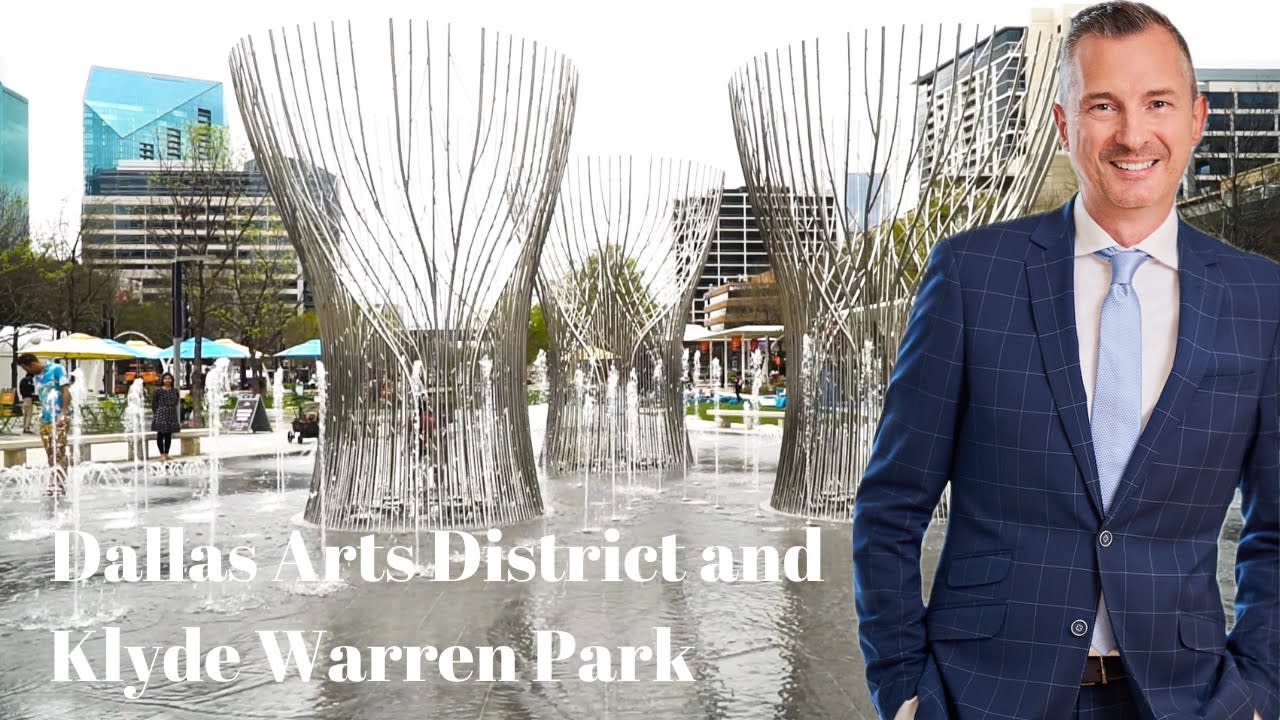 Dallas Arts District and Klyde Warren Park