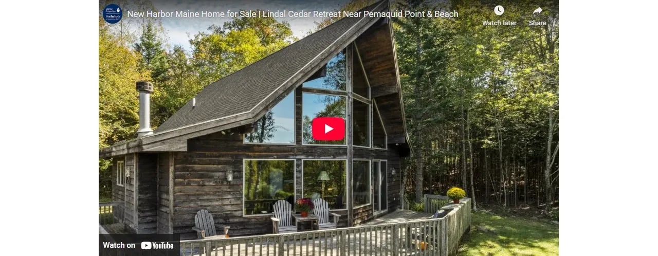 Lindal Cedar Retreat Near Pemaquid Point
