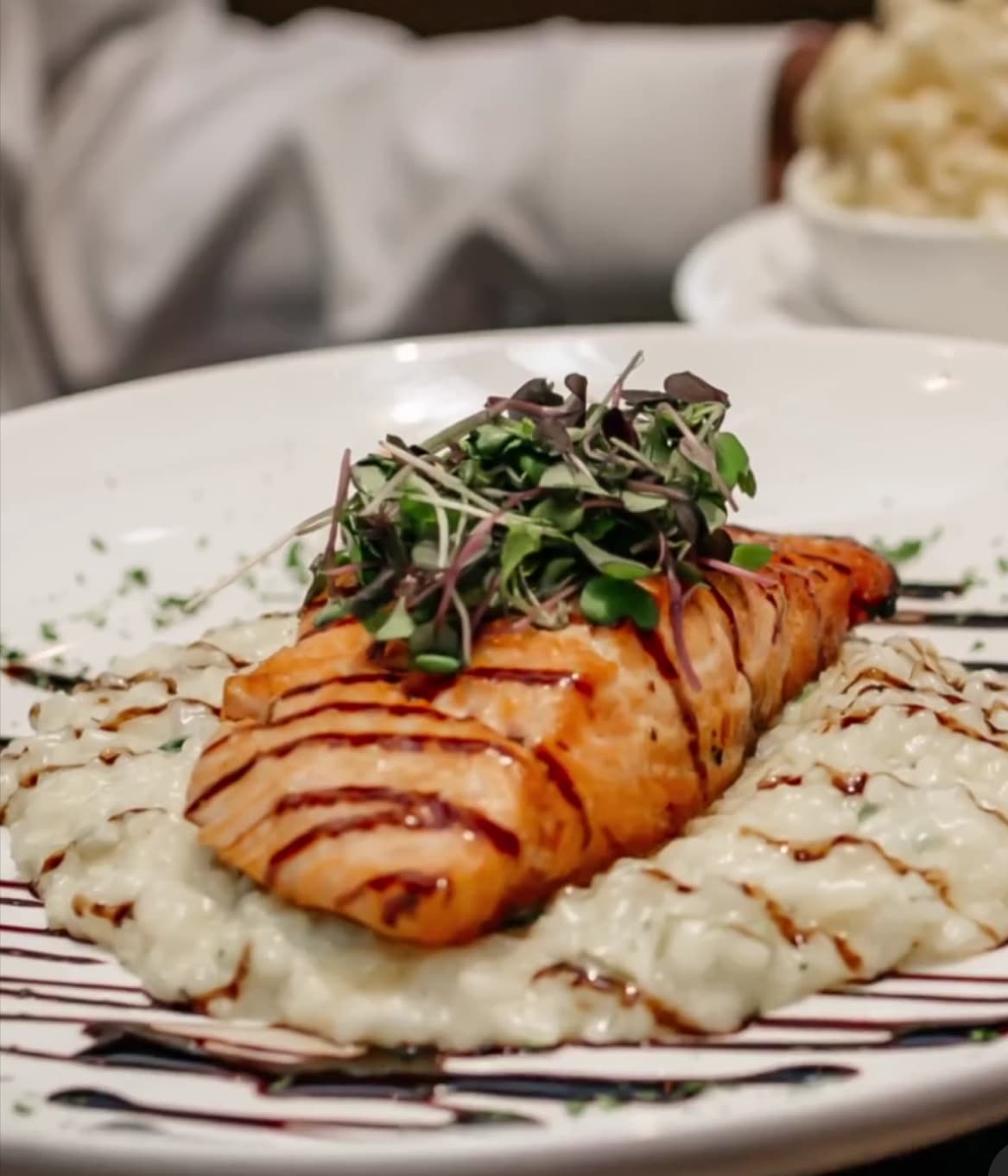 Salmon at Epic Chophouse