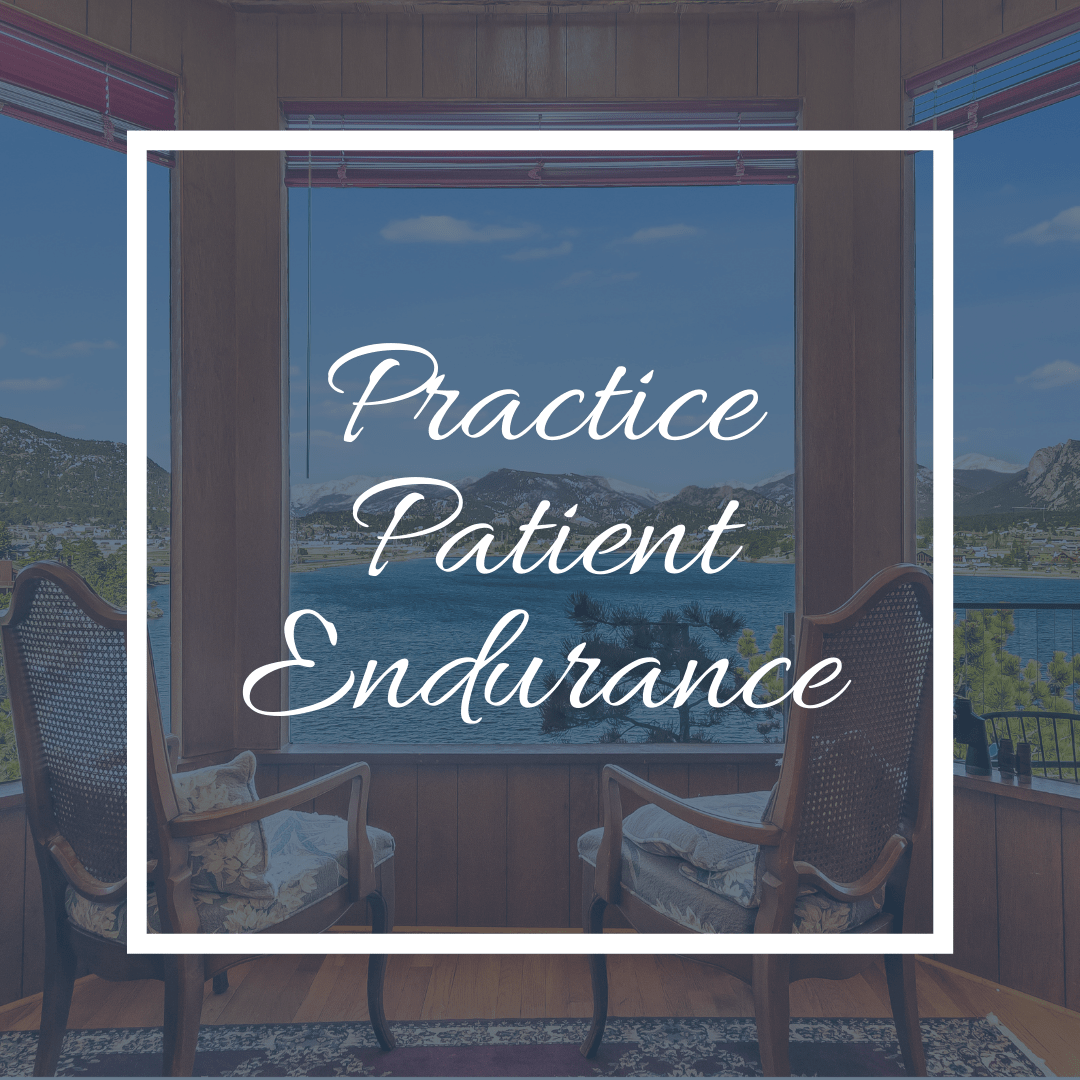 Practice Patient Endurance