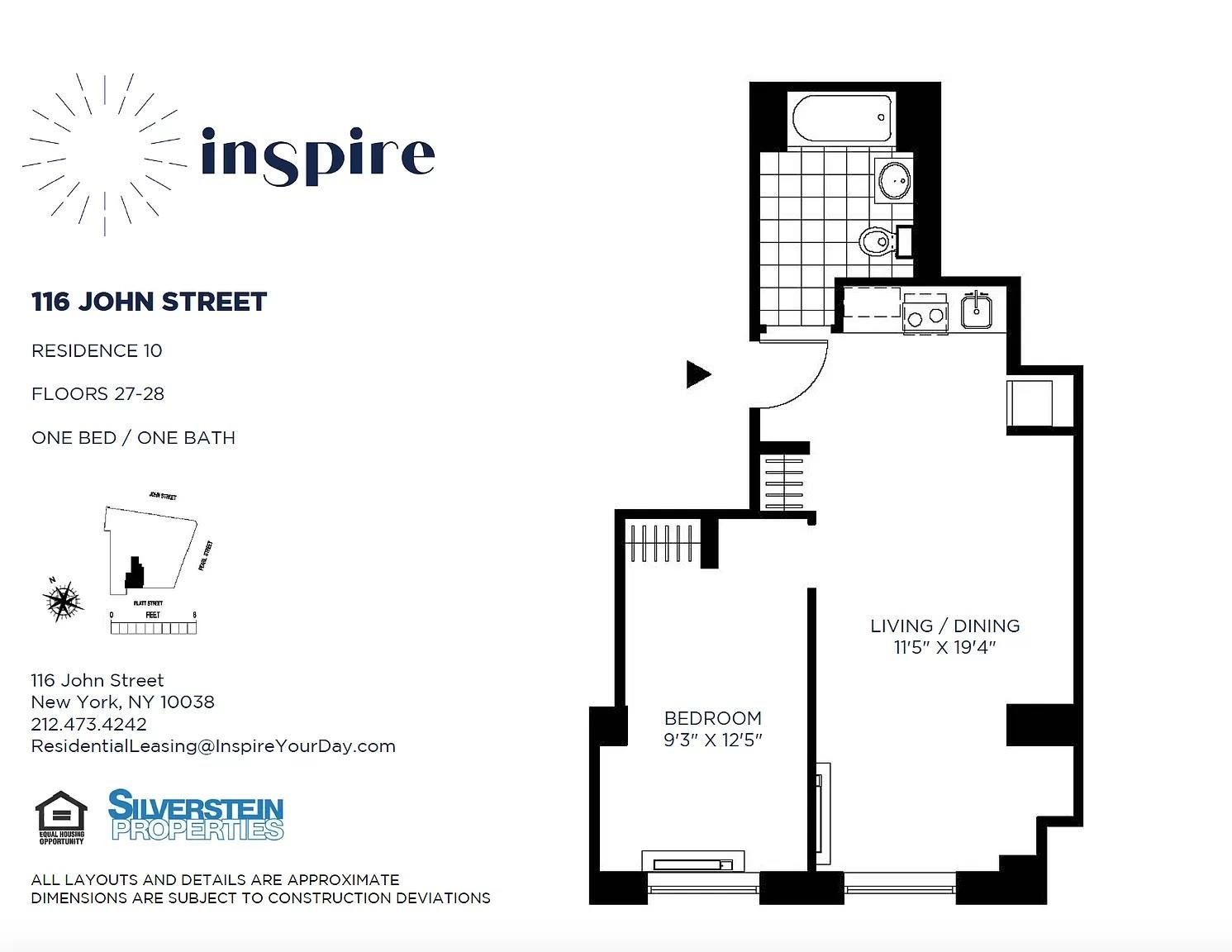 116 John Street, Apt 2710