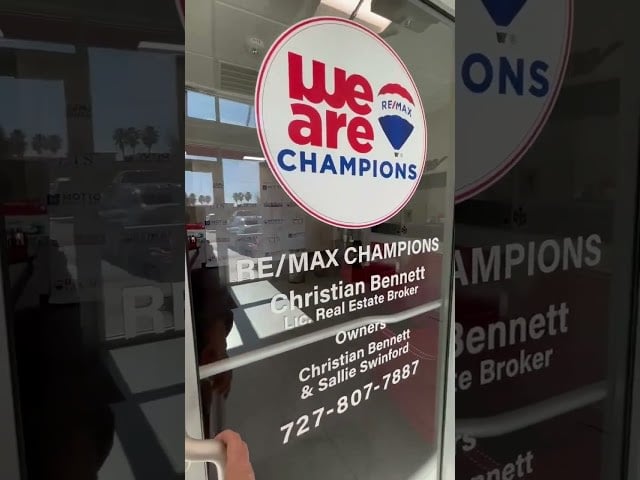 RE/MAX Champions office located in Trinity Florida!