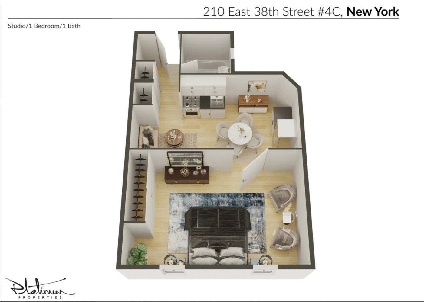 210 East 38th Street, Apt 4C