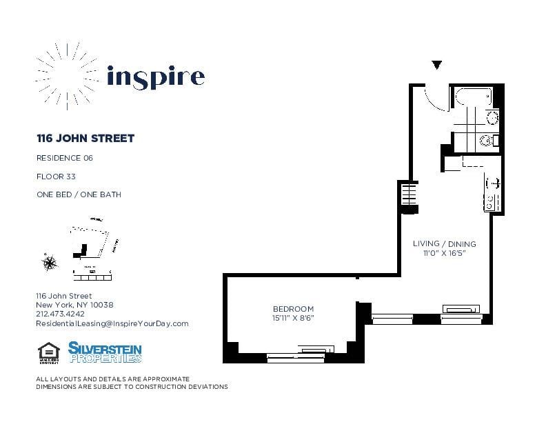 116 John Street, Apt 3306