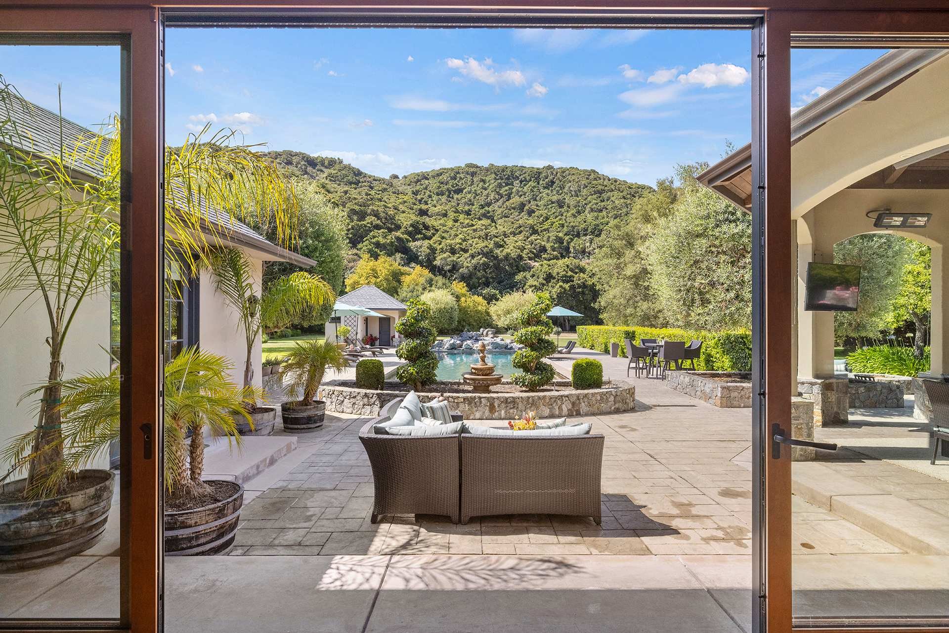 Luxurious French Country Estate - 8640 River Meadows Rd