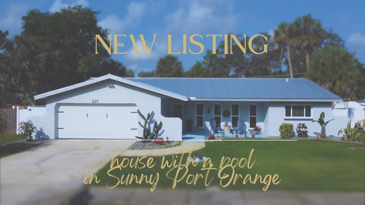 Take a Virtual Tour of Your Dream Home in Port Orange, Florida | Stunning Property with a Pool!