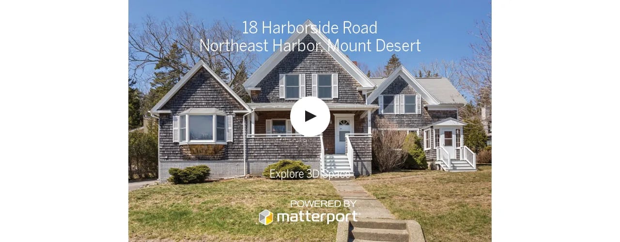Virtual Open House – 18 Harborside Road, Northeast Harbor, Mount Desert