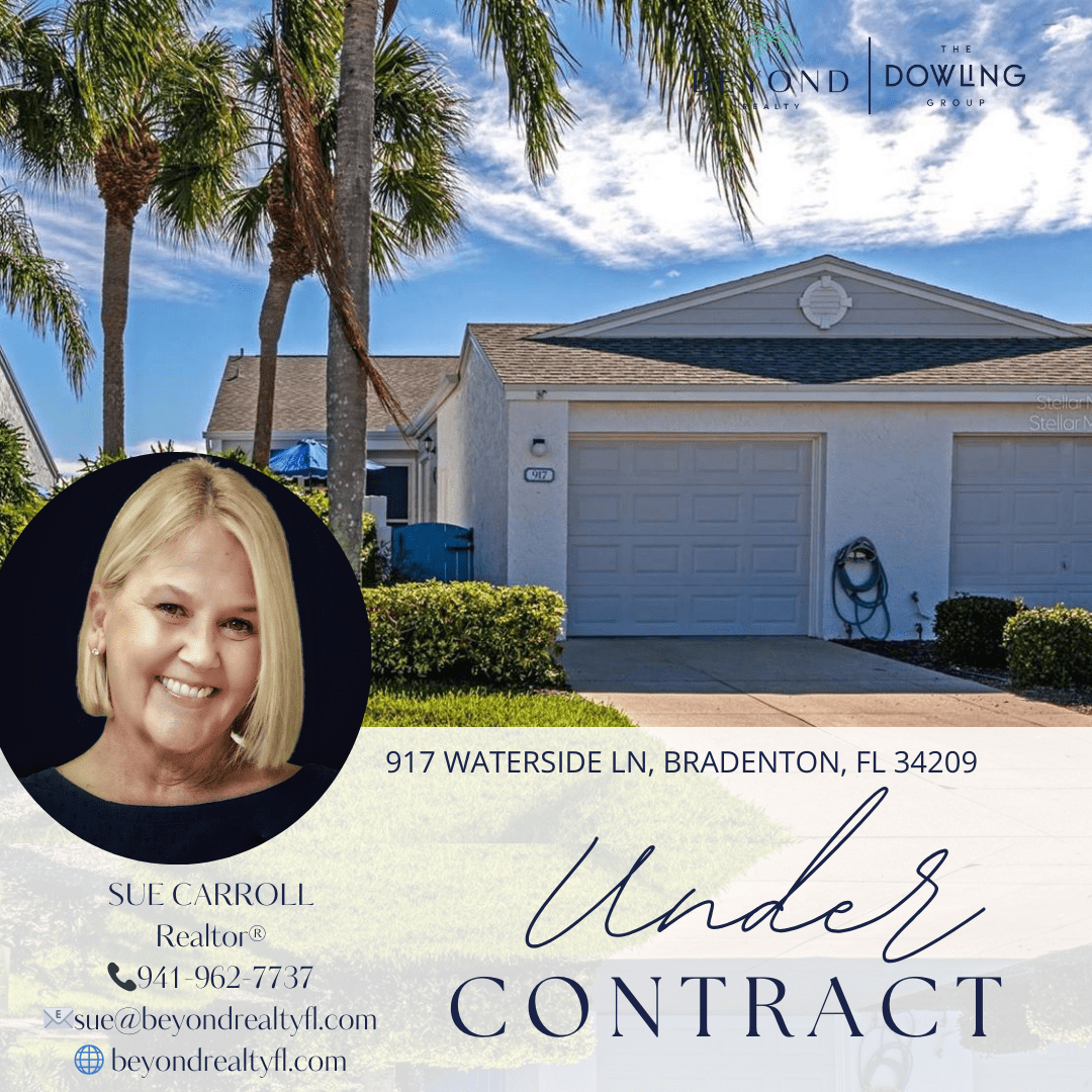 🏝️🌟UNDER CONTRACT🌟🏝️ 917 WATERSIDE LN, BRADENTON, FL 3420