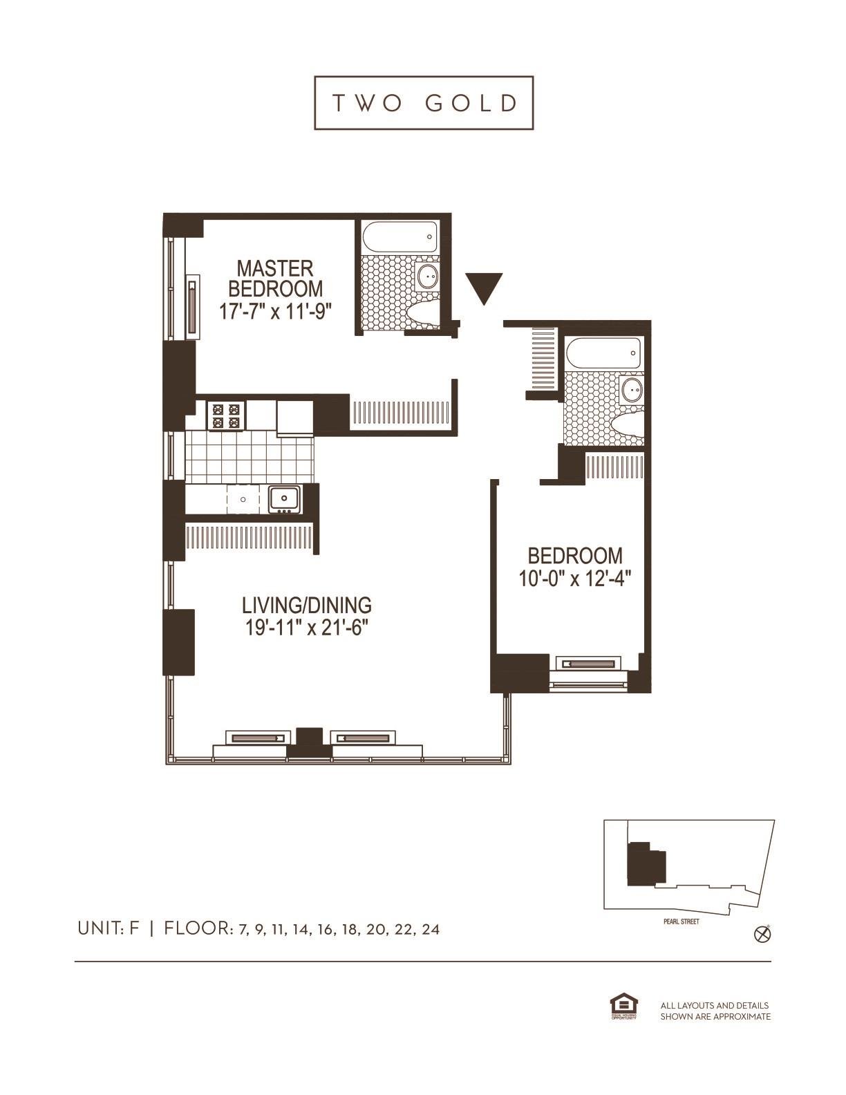 2 Gold Street, Apt 11F
