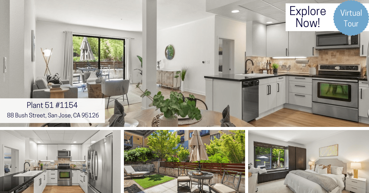 [Virtual Tour] Large Patio, 2-Bedroom Condo at the Ideally Located Plant 51!