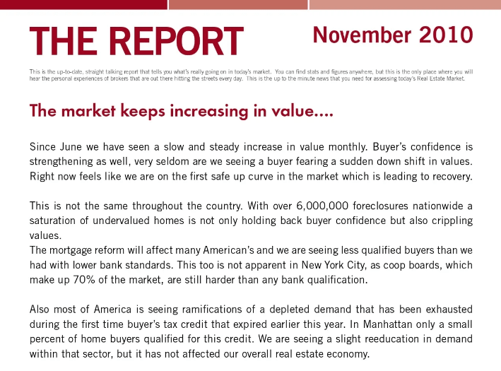 The Meier Report - November 2010