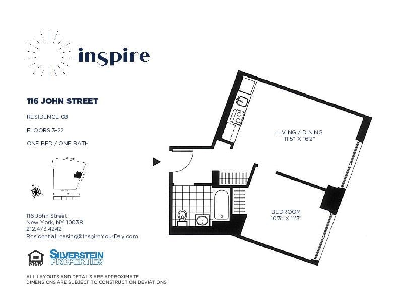 116 John Street, Apt 1908